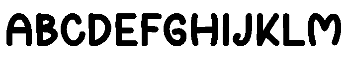 Chilly Candle Font UPPERCASE