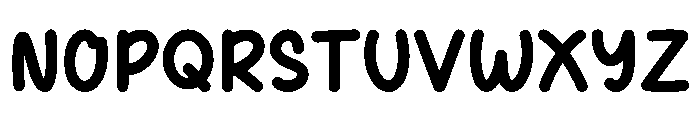 Chilly Candle Font UPPERCASE