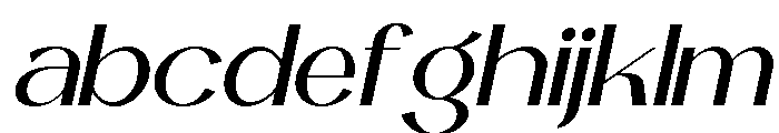 Chimela Italic FONT