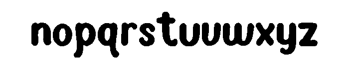 Chimpanzee Font LOWERCASE