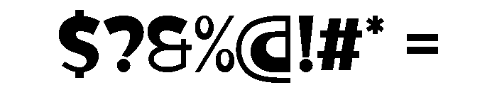 Chinaya Font OTHER CHARS