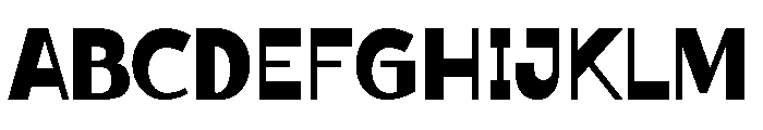 Chinaya Font UPPERCASE