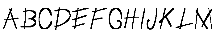 Chinese Takeaway Regular Font UPPERCASE