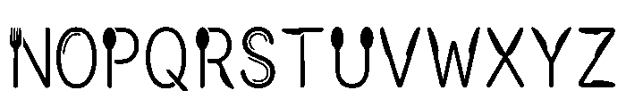 Chino Regular Font UPPERCASE