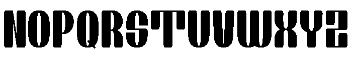 Chiper Type Extra Bold Font UPPERCASE