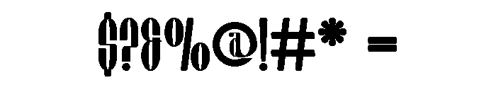 Chiper Type Light Font OTHER CHARS