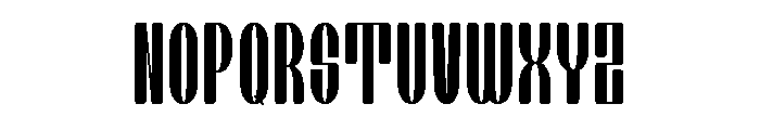 Chiper Type Light Font UPPERCASE