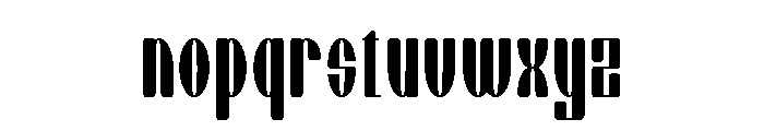 Chiper Type Light Font LOWERCASE