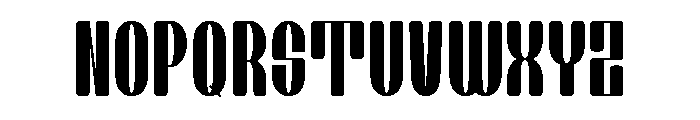 Chiper Type Medium Font UPPERCASE