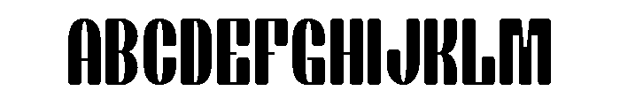 Chiper Type Semi Bold Font UPPERCASE