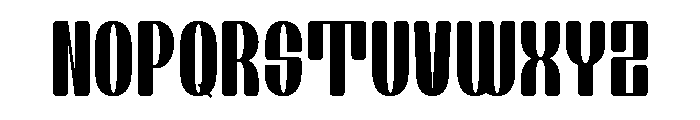 Chiper Type Semi Bold Font UPPERCASE