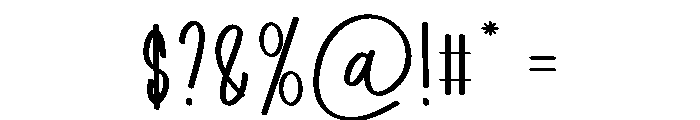 Chips Newyear Font OTHER CHARS