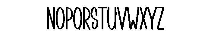 Chips Newyear Font LOWERCASE