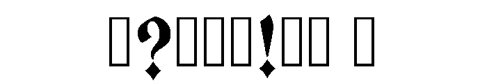 Chips Regular Font OTHER CHARS