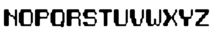 Chiptune Bold Font UPPERCASE