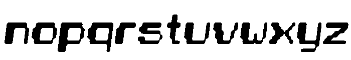 Chiptune BoldItalic Font LOWERCASE