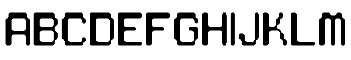 Chiptune Regular Font UPPERCASE