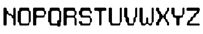 Chiptune Regular Font UPPERCASE