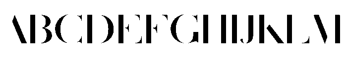 Chique Font UPPERCASE