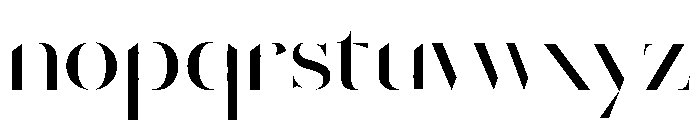 Chique Font LOWERCASE