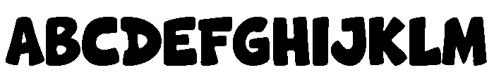 Chiro Flake Regular Font UPPERCASE