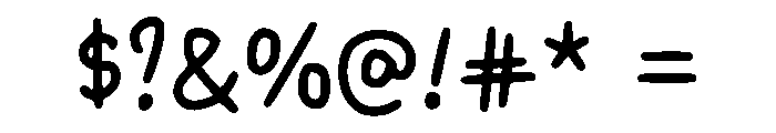 Chironomidae Regular Font OTHER CHARS