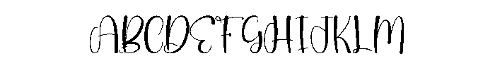 Chirstmas December Font UPPERCASE