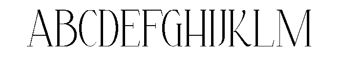 Chloe Fidela Font UPPERCASE
