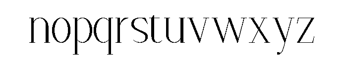Chloe Fidela Font LOWERCASE