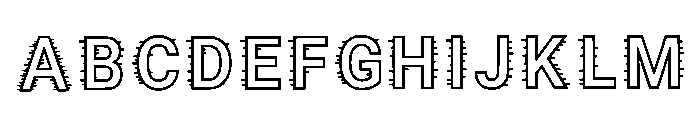 Chlor Regular FONT