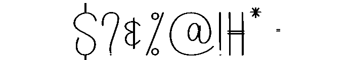 Chocholate Banana Font OTHER CHARS