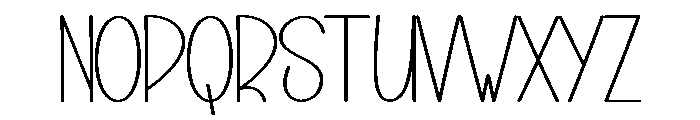 Chocholate Banana Font UPPERCASE