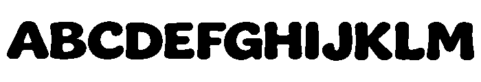 Chock Tagmed Font UPPERCASE
