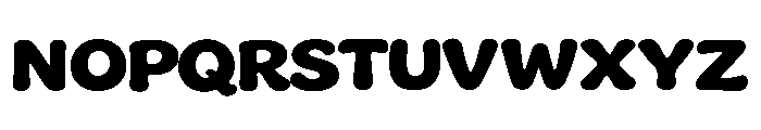 Chock Tagmed Font UPPERCASE