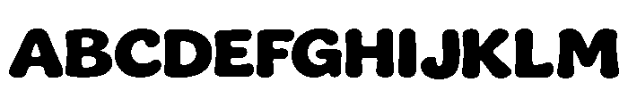 ChockTagmed Font UPPERCASE