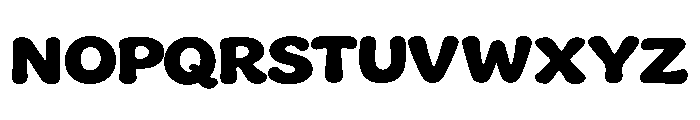 ChockTagmed Font UPPERCASE