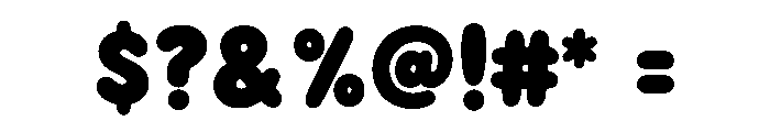 Choco Bliss Font OTHER CHARS