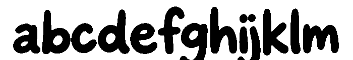 Choco Bounce FONT