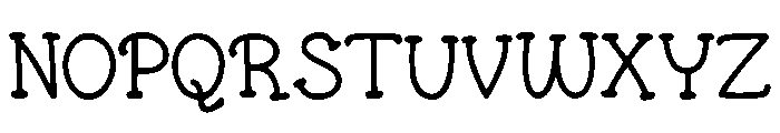 Choco_Chomp Font UPPERCASE