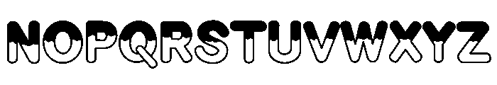 Choco Christmas Font UPPERCASE