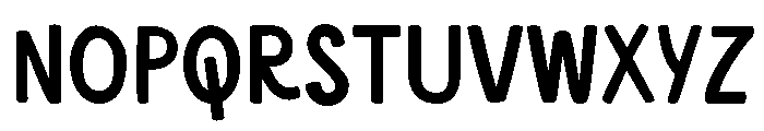 Choco Chunk Font UPPERCASE