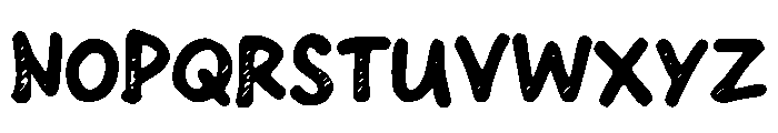 Choco Crumbs Font UPPERCASE