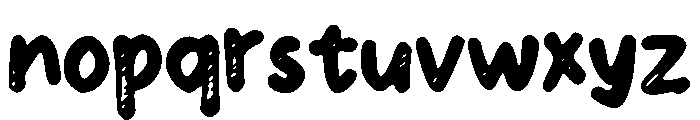 Choco Crumbs Font LOWERCASE