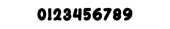 Choco Crunchy Font OTHER CHARS