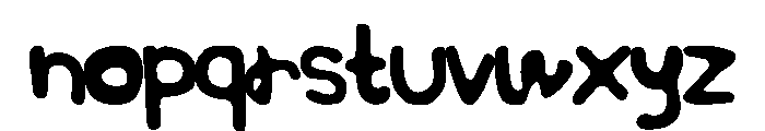 Choco Jelly Font LOWERCASE