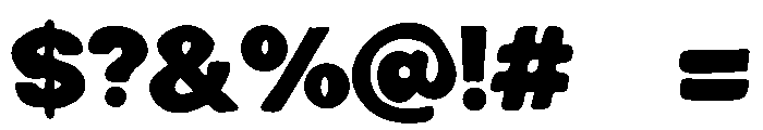 Choco Latte Font OTHER CHARS