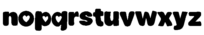Choco Latte Font LOWERCASE