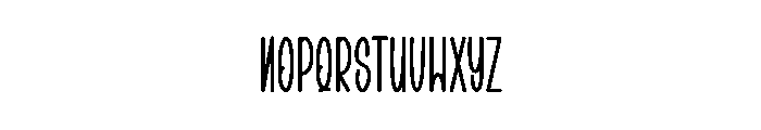 Choco Lemon Font LOWERCASE