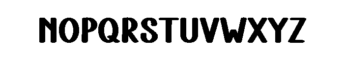 Choco Lips Font LOWERCASE