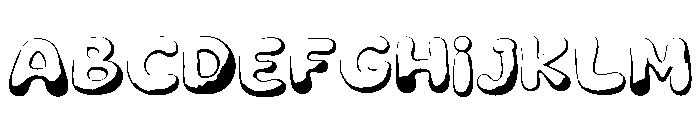 Choco Roli Regular Font UPPERCASE